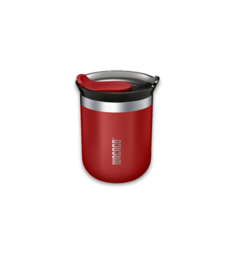 Crvena termo šolja Wacaco Octaroma Classico Carmine Red 180 ml sa poklopcem