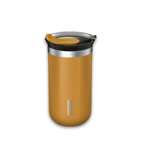 Žuta termo šolja Wacaco Octaroma Lungo Amber Yellow 300 ml sa poklopcem